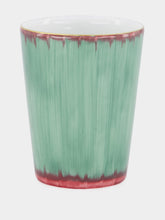 Marie Daâge Gobelet Ruban in Green Gray and Deep Wine