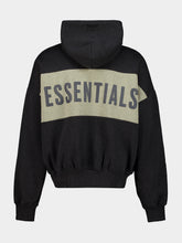 Fear Of God Essentials Iron Grey Heather Panelled Hooded Sweatshirt