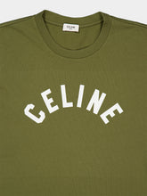 Celine T-SHIRT RELAXED FIT L/S C-NECK COTTON