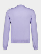 Celine POLO L/S FINE KNIT COTTON
