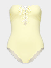 Marysia Chesapeake Lace-Up Swimsuit