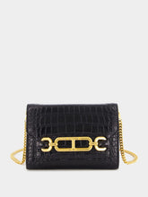 Tom Ford Black Crocodile Leather Mini Bag
