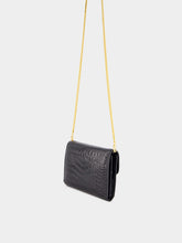 Tom Ford Black Crocodile Leather Mini Bag