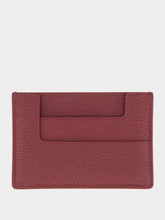 Tom Ford Red Plum Leather Card Holder