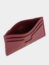 Tom Ford Red Plum Leather Card Holder
