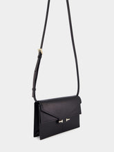 Tom Ford Black Aube Mini Bag in Supple Grain Leather