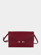 Tom Ford Ruby Red Aube Mini Bag in Supple Grain Leather
