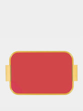 Kaymet Red S16 Ribbed Tray