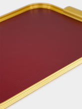 Kaymet Diamond Burgundy Lap Tray