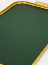 Kaymet Diamond Forest Green Lap Tray