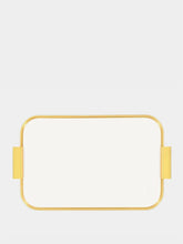 Kaymet White S18 Ribbed Tray