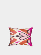 Les Ottomans Silk velvet cushion