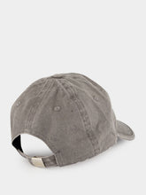 MM6 Maison Margiela Grey Washed Cotton Label Cap
