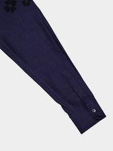 Baziszt Blue Floral Embroidered Jacket