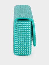 Amina Muaddi Superamini Paloma Crystal Clutch