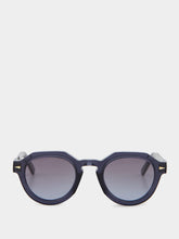 Ahlem Stormlight Grenelle Round Acetate Sunglasses