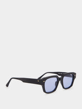 Ahlem Rivoli Black and Sky Blue Sunglasses