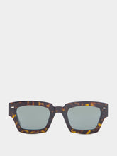 Ahlem Magenta Brown Square Sunglasses