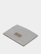MM6 Maison Margiela Silver Numeric Leather Card Holder