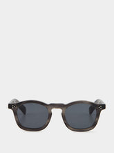 Eyevan 7285 Wenge Sadler Round Sunglasses