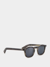 Eyevan 7285 Wenge Sadler Round Sunglasses