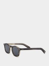 Eyevan 7285 Wenge Sadler Round Sunglasses