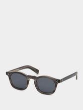 Eyevan 7285 Wenge Sadler Round Sunglasses
