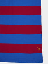 Paula Saiph Striped Tank Top Dress With Embroidered Patch