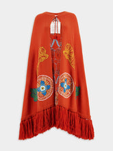 Paula Saphire Rooibos Tea Embroidered Cape