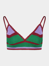 Paula Sard Stripes Knitted Bra