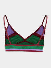 Paula Sard Stripes Knitted Bra