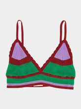 Paula Sard Stripes Knitted Bra