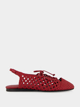 HEREU Cherry Sardana Woven Slingback Sandals