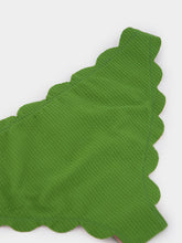 Marysia Green Antibes Scalloped Bikini Bottom