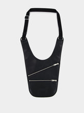 MM6 Maison Margiela Black Leather Shoulder Bag