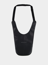 MM6 Maison Margiela Black Leather Shoulder Bag