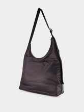 MM6 Maison Margiela Black Padded Zipped Shoulder Bag