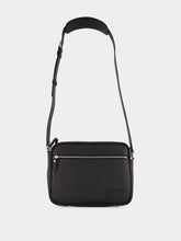 MM6 Maison Margiela Black Leather Messenger Bag
