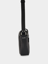 MM6 Maison Margiela Black Leather Messenger Bag