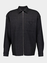 Prada Charcoal Grey Wool Shirt