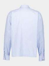 Prada Light Blue Oversized Cotton Shirt