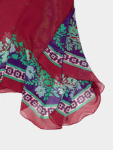 La DoubleJ Regalia Maria Placée Silk Chiffon Cape