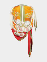La DoubleJ Daisychain Placée Silk Foulard Top