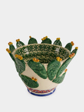 Les Ottomans Sicilian Summer Hand-Painted Salad Bowl