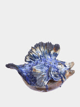 Studio Bongard Blue Ball Fish Sculpture