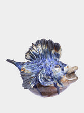 Studio Bongard Blue Ball Fish Sculpture