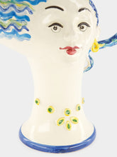 Les Ottomans Sicilian Ceramic Head Vase