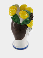 Les Ottomans Handpainted Women Sculpture Vase