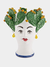 Les Ottomans Handpainted Women Sculpture Vase