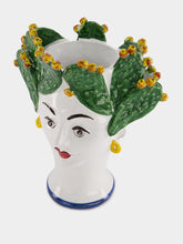 Les Ottomans Handpainted Women Sculpture Vase